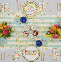 Bright Birthday Salad Plates/8pk-Sophistiplate Clearance