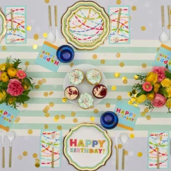 Bright Birthday Table Setting-Sophistiplate Discount