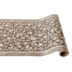 Brown Regal Peacock Runner - 20" x 25"-Hester u0026 Cook Sale