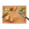 Carv'd Chef Knife & Board Acacia Wood | Blank | 18 x 12"-Maple Outlet