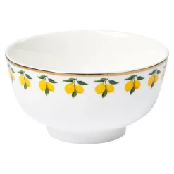 Ceramic Appetizer Bowl | Classic Lemons | 4"-Maple Clearance