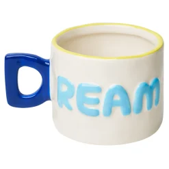 Ceramic Message Mug 'Dream', 14oz-Maple Sale