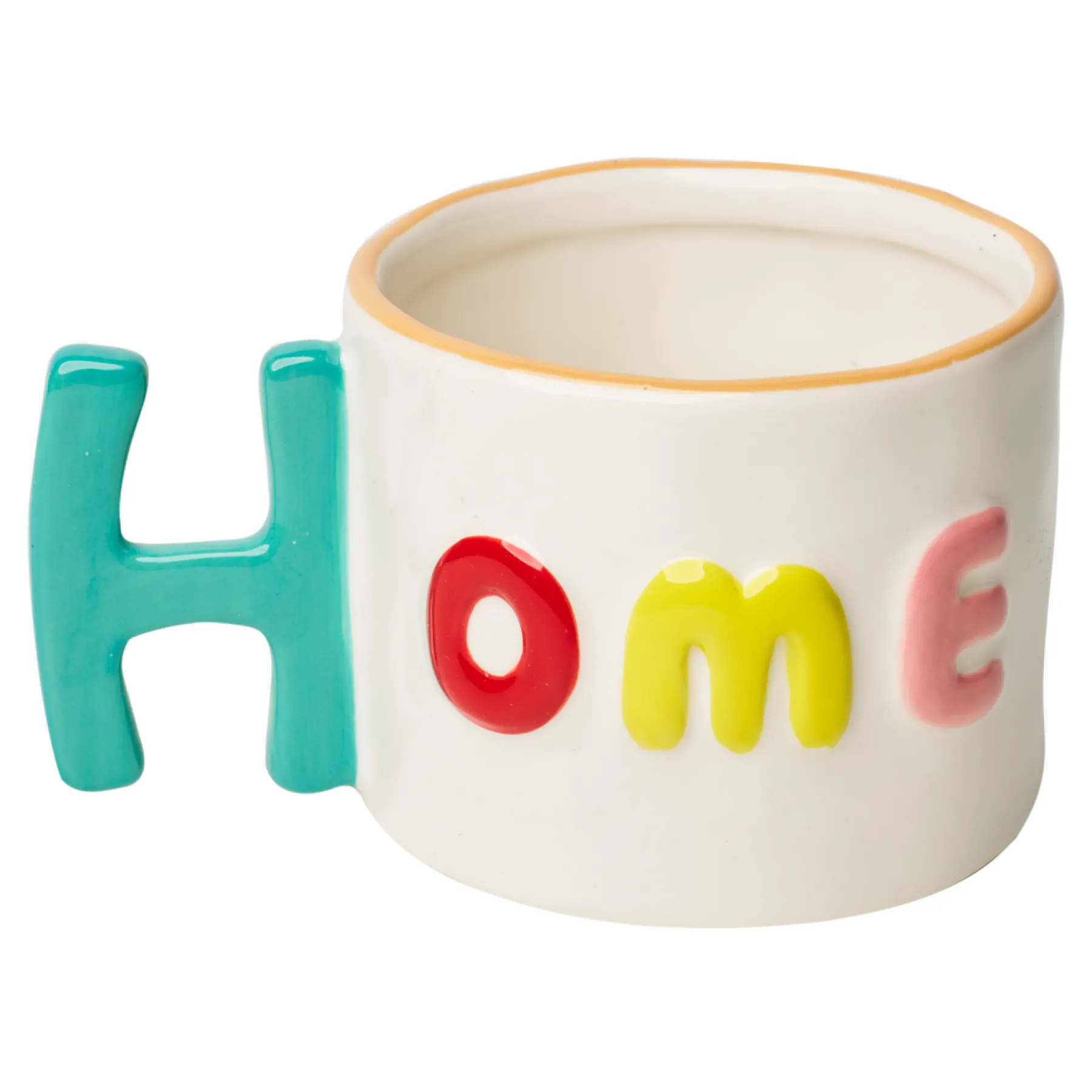 Ceramic Message Mug Home, 14oz-Maple Sale