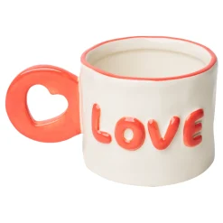 Ceramic Message Mug Love, 14oz-Maple Hot