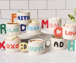 Ceramic Message Mug Xoxo, 14oz-Maple New