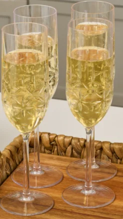 Champagne Classic | Clear | 8.9 Oz-Sophistiplate Discount