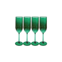 Champagne Classic | Green | 4 Pack | 8.9 Oz-Sophistiplate LLC Online