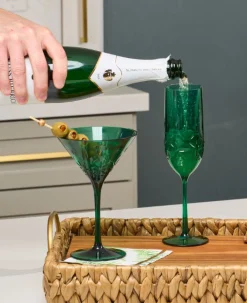 Champagne Classic | Green | 8.9 Oz-Sophistiplate Online