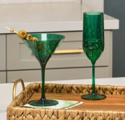 Champagne Classic | Green | 8.9 Oz-Sophistiplate Online
