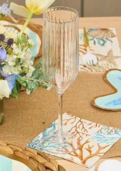 Champagne Modern Tall | Clear | 8 Oz-Sophistiplate Sale
