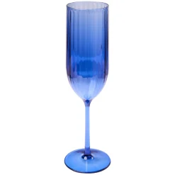 Champagne Modern Tall | Cobalt | 8 Oz-Sophistiplate Sale