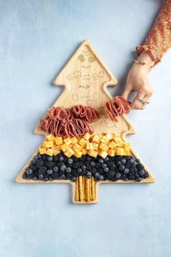 CharcuteTree Charcuterie Map Board | Meg Quinn | 18" x 15.33"-Maple Sale