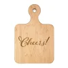 Cheers - Wood Cutting & Cheeseboard 12 x 8"-Maple Sale