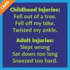 Childhood injuries Card-Drinks On Me Hot
