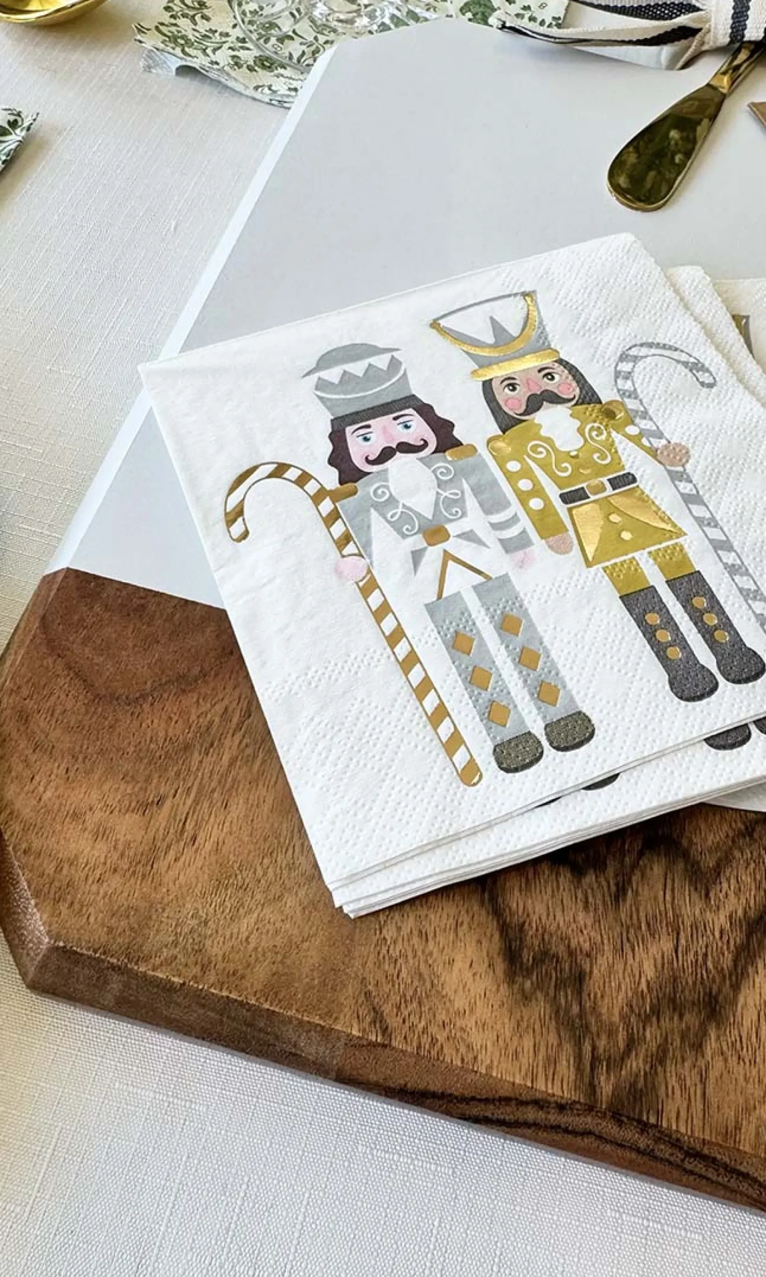 Christmas Board Gift Kit: Gilded Nutcracker-Sophistiplate Hot