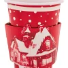 Christmas Village Paper To-Go-Cup/8pk-Sophistiplate Fashion