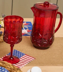 Classic Pitcher | Red | 53 Oz-Sophistiplate Outlet