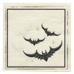Classic Spooky Paper Cocktail Napkin B/20pk-Sophistiplate Sale