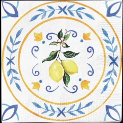 Cocktail Napkin Capri Coast 3 Ply/20pk-Sophistiplate Fashion