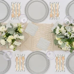 Cocktail Napkin Eco Concrete/20 pkg-Sophistiplate Hot