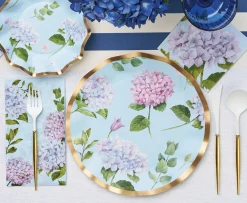 Cocktail Napkin Hydrangea 3 Ply - 20pk-Sophistiplate Outlet