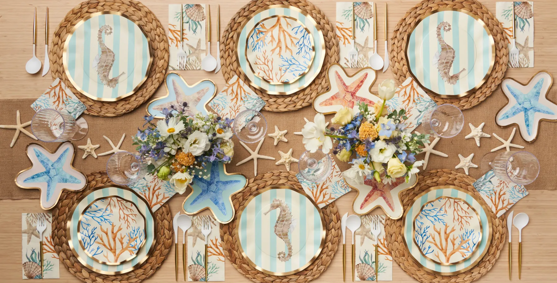 Cocktail Napkin La Mer - 20pkg-Sophistiplate Discount