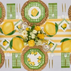 Cocktail Napkin Lemon and Stem 3 Ply/20pk-Sophistiplate Fashion