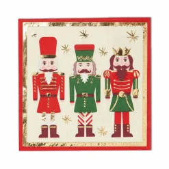 Cocktail Napkin Nutcracker Christmas/20 pkg-Sophistiplate Fashion