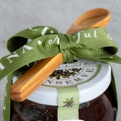 Cranberry Conserve Gift with Wooden Spoon-Bella Cucina Best