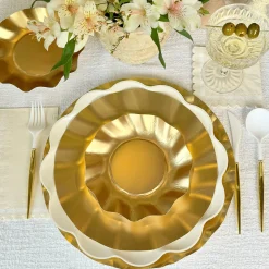 Cream & Gold Table Setting-Sophistiplate Discount