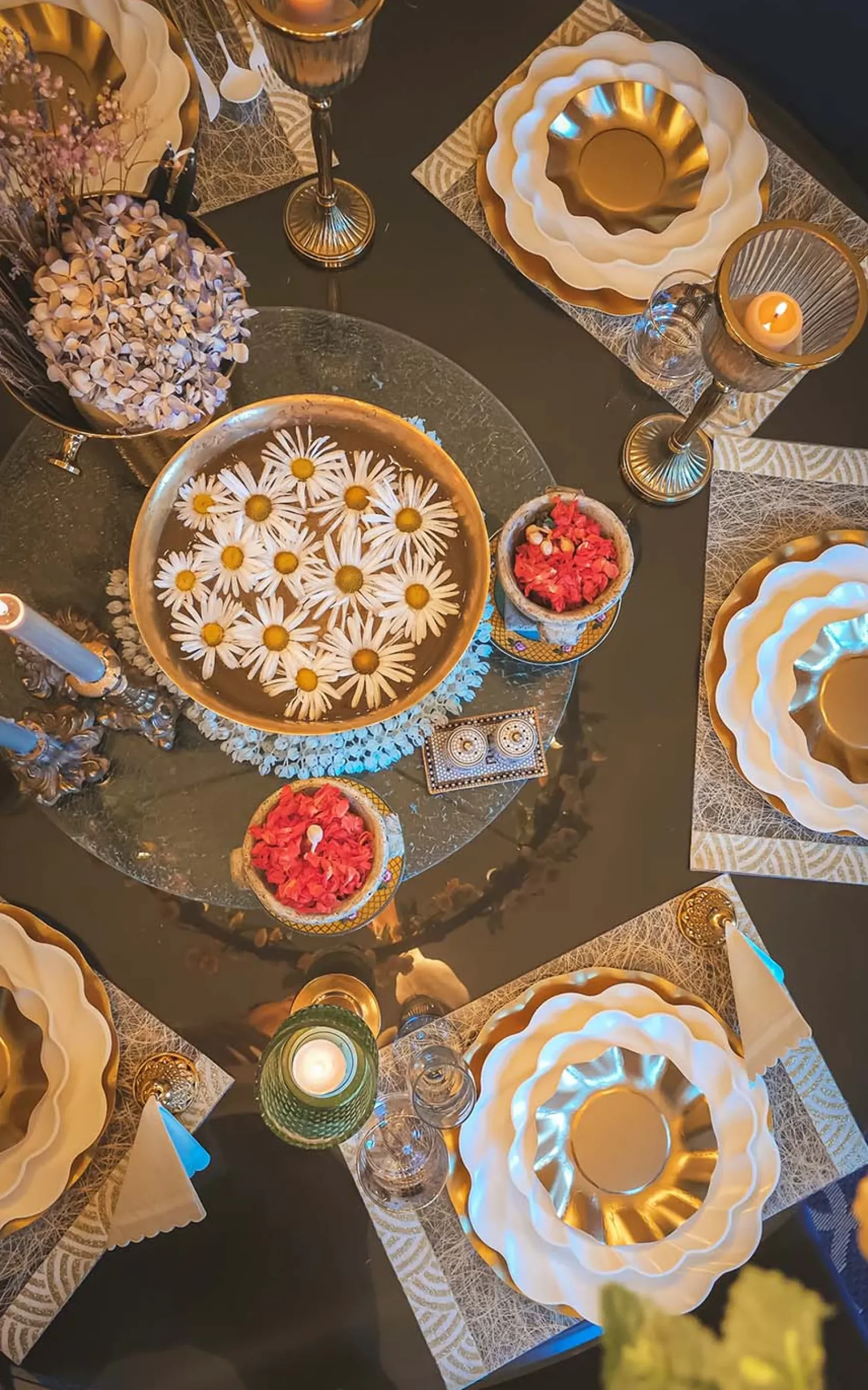 Cream & Gold Table Setting-Sophistiplate Discount