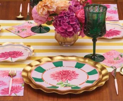 Dahlia Garden Dinner Plates/8pk-Sophistiplate Outlet