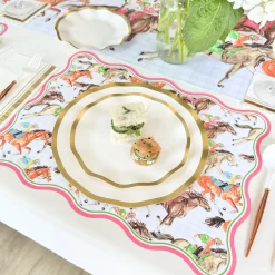 Derby Racehorses Die-Cut Placemats-Rosanne Beck Sale
