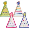 Die-Cut Salad Plate Birthday Candles/8pk-Sugarplum Best