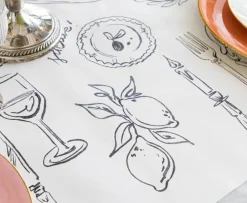 Dinner Party Runner - 30" x 25'-Hester u0026 Cook Hot