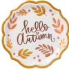 Dinner Plate Hello Autumn/8pk-Sugarplum Outlet