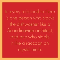 Dishwasher Coaster-Drinks On Me New