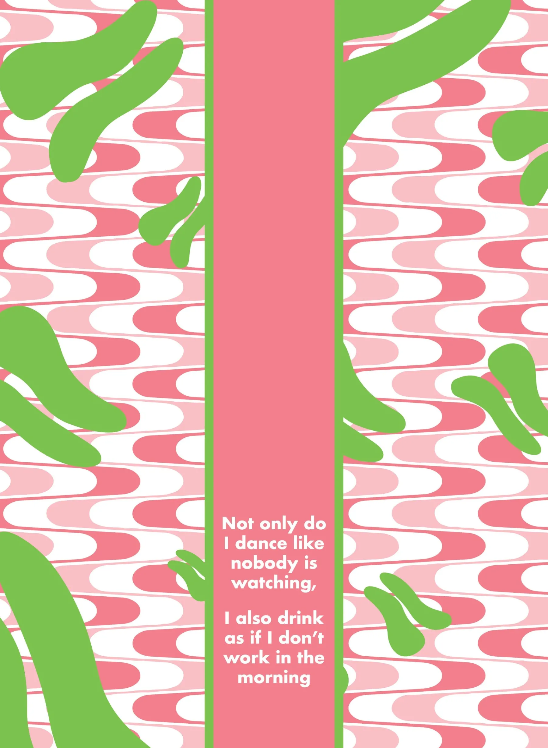 Don`t work in Morning Dish Towel-Drinks On Me Fashion