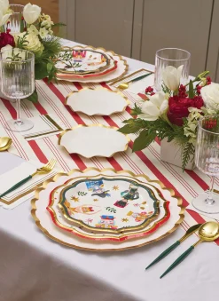 Emerald & Gold Bella Assorted Plastic Cutlery/36pc, Service for 12-Sophistiplate New