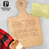 Engraved Recipe Board | Personalized Recipe | 12 x 8-Maple Hot