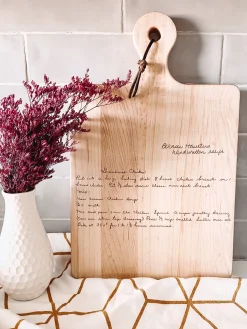 Engraved Recipe Board | Personalized Recipe | 16 x 10-Maple Online