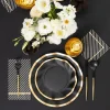 Everyday Black Table Setting-Sophistiplate Fashion