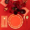 Everyday Red Table Setting-Sophistiplate Fashion