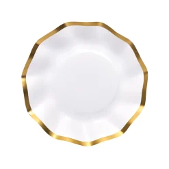 Everyday White Wavy Appetizer/Dessert Bowls/8pk-Sophistiplate Best