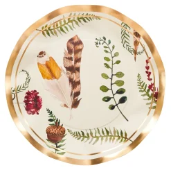 Feather Grove Wavy Paper Salad Plate/8pk-Sophistiplate Sale