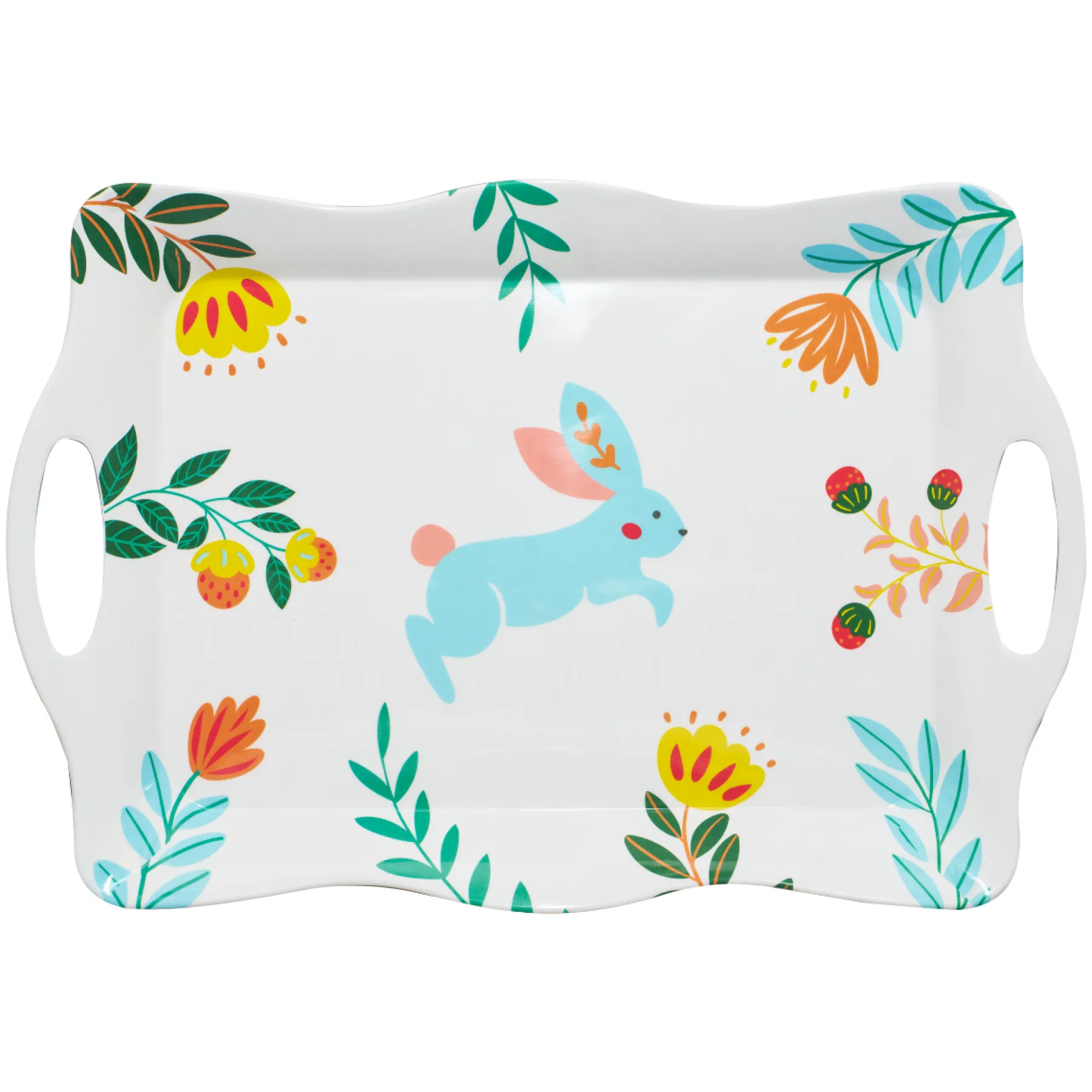 Folklore Easter Melamine Tray-Sophistiplate Outlet