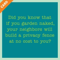 Garden naked Card-Drinks On Me Best