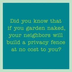 Garden naked Coaster-Drinks On Me Discount