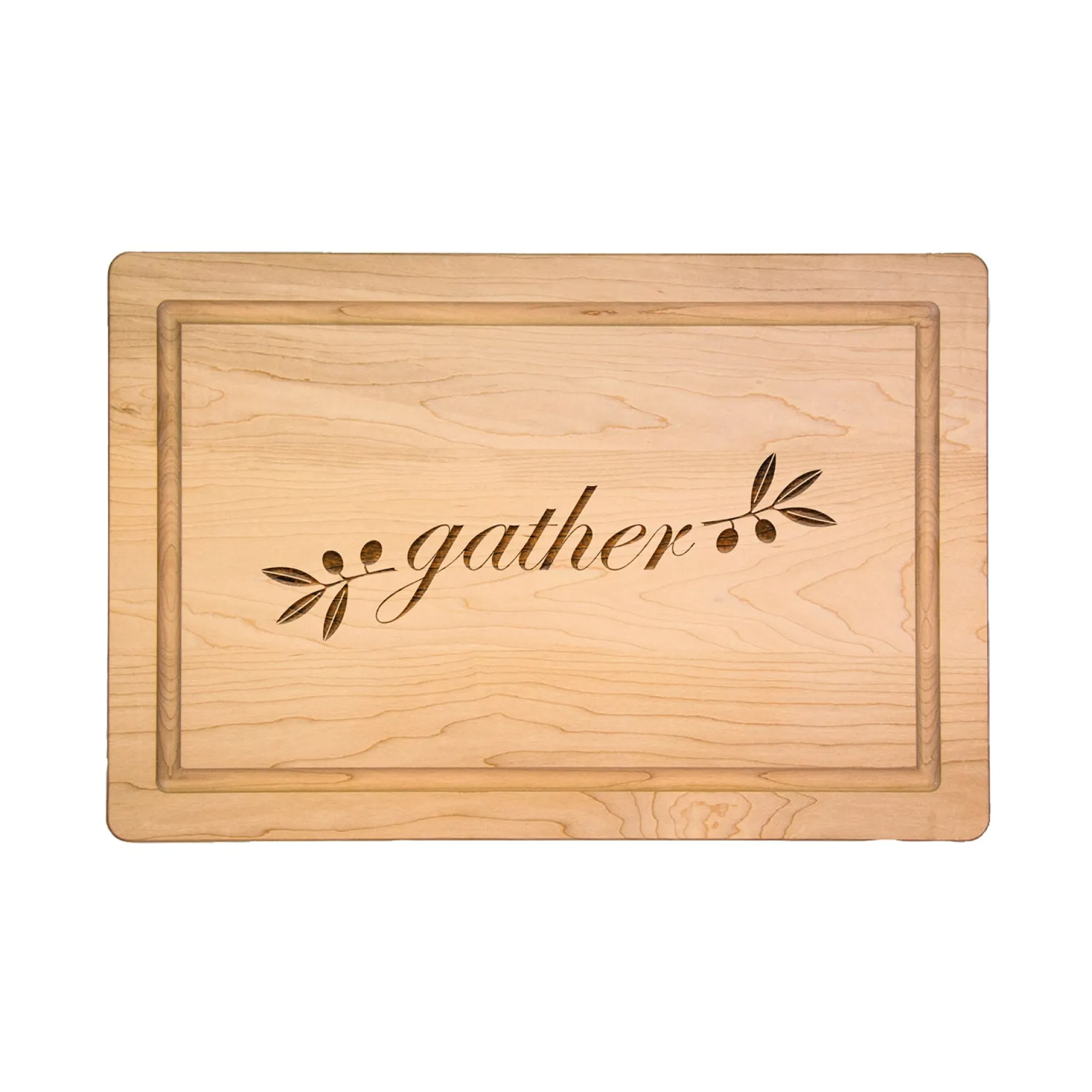 Gather - Wood Cutting & Cheeseboard 18 x 12"-Maple Clearance