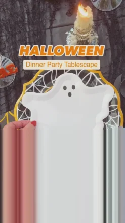 Ghost Guest Towel Boo Treats/16 pkg-Sophistiplate Best